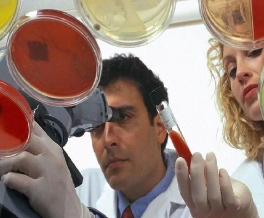 Diagnose von Elmintiasis